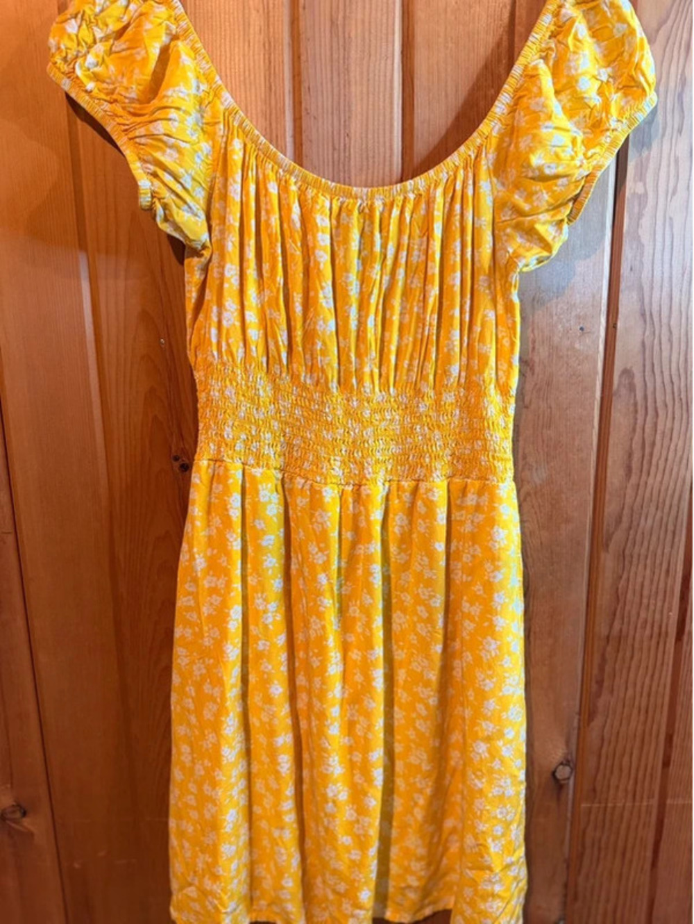 Yellow dress